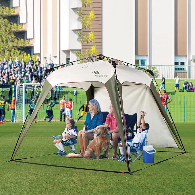 8.2'x8.2' Quick Up Canopy Tent, 3 Min Setup Portable Canopy - Image 2