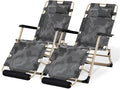Magshion Folding Patio Chairs Set of 2, Outdoor Lounge Chair by Magshion