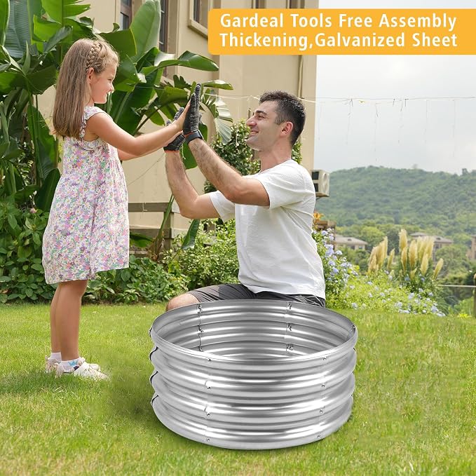 Garden Galvanized Raised Garden Bed Kit - Image 6