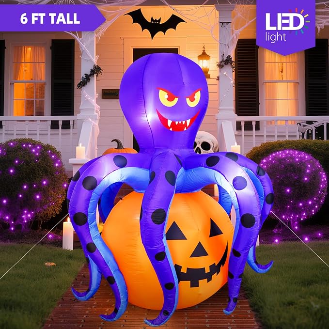 Garma 6.2 FT Halloween Inflatables Decorations Outdoor - Image 4