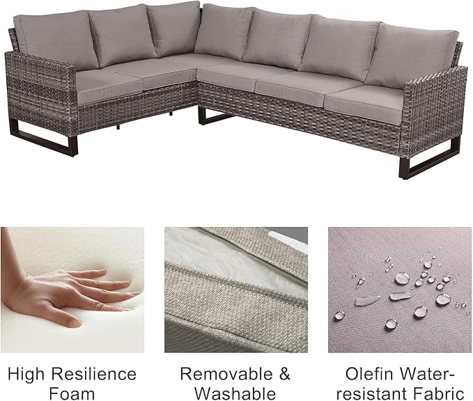 Patio Sectional Furniture Set - Image 9