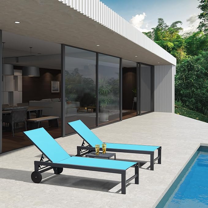 PURPLE LEAF Outdoor Chaise Lounge - Image 2