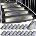 VOLISUN Solar Stair Lights 16 Pack, Solar Step Lights Waterproof IP67, Outdoor by VOLISUN