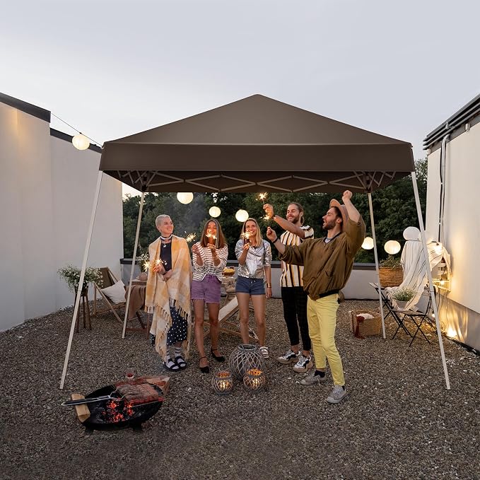 Outvita Canopy 7.8x7.8' Pop Up Commercial Instant Gazebo Tent, Waterproof & UV - Image 8