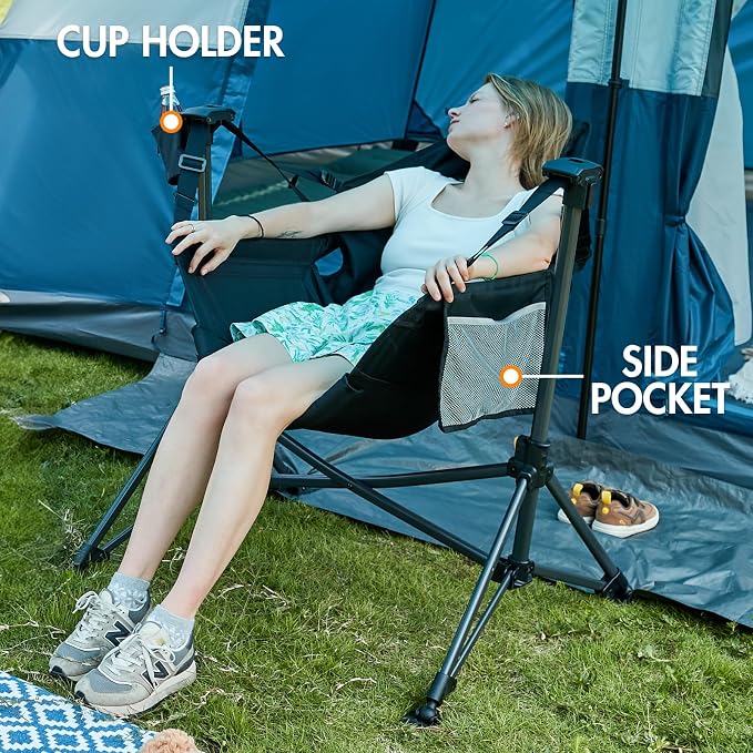 Portal Hammock Camping Chair, Portable Outdoor Swinging Chairs - Image 5