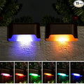 pearlstar 16 Pack Color Changing Solar Deck Lights, Solar Pool Side Lights by pearlstar