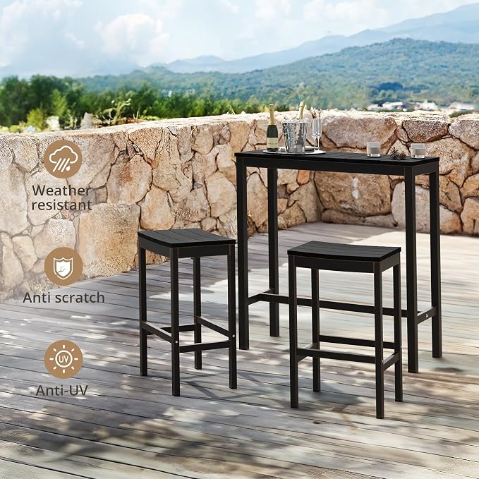 Outdoor Bar Table, Weather Resistant, Hot Tub, Indoor or Outdoor Use - Image 7