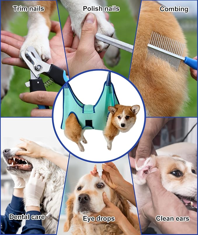 Dog Grooming Hammock, Hanging Harness Holder - Image 3