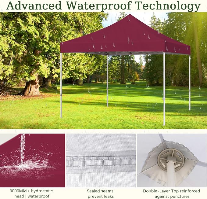 10x10 Canopy Replacement Top Cover - Image 3