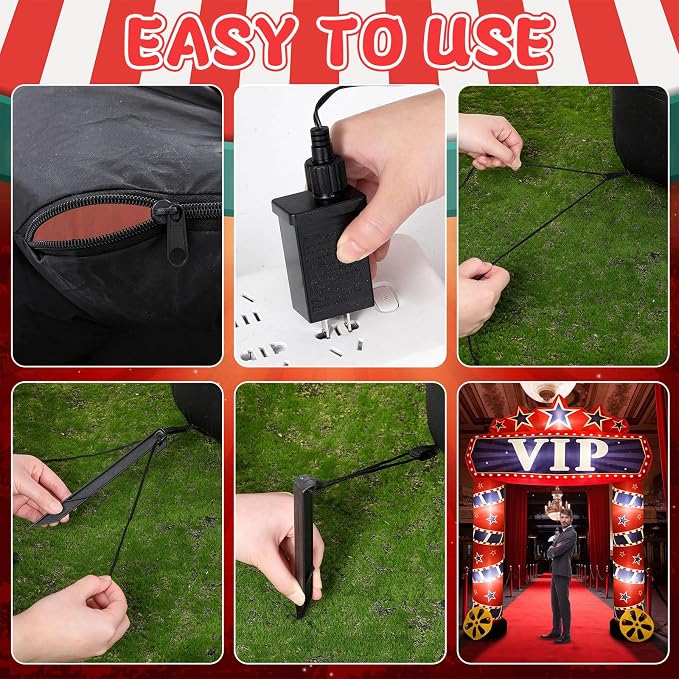 10 ft Movie Night Inflatable Decorations - Image 6