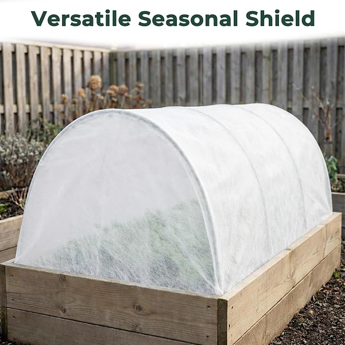 Gardzen Garden Hoops for Raised Beds Greenhouse Hoops, DIY Kit for Row Cover - Image 3