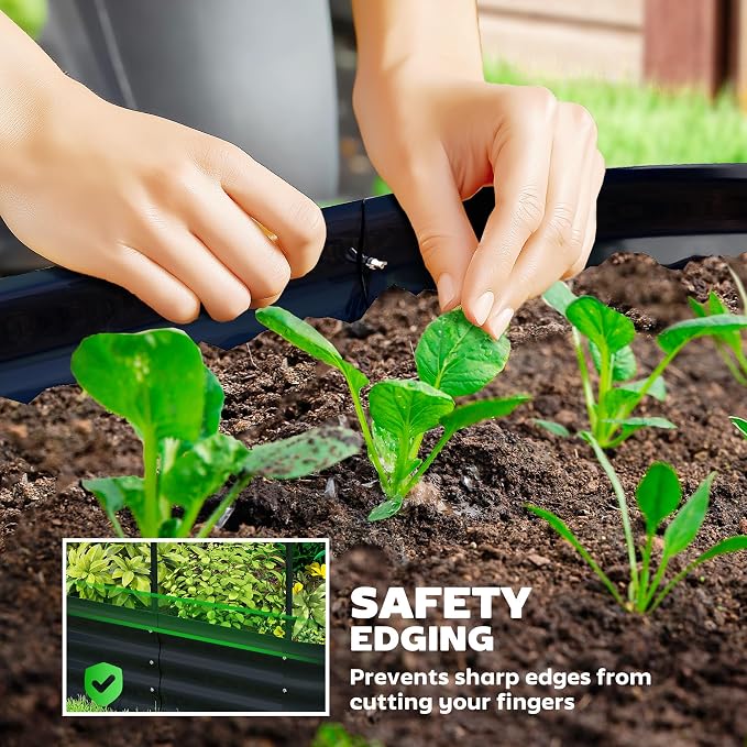 Outsunny Galvanised Raised Garden Bed - Image 8
