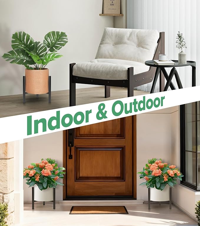 Plant Stand Indoor Adjustable 2 Pack, Metal Modern Indoor Plant Stand, Heavy - Image 7