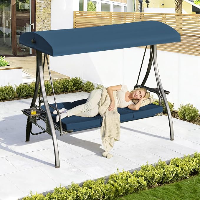 Upgrade 180° Convertible Outdoor Swing - Image 6