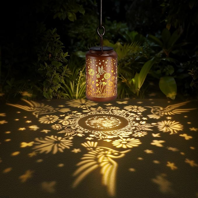 Solar Lanterns Outdoor Waterproof Hummingbird Solar Lights Outdoor Waterproof - Image 4
