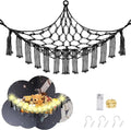 Stuffed Animal Hammock with LED Light, Large Stuffed Animals Storage Corner by CERETIA