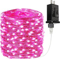 66Ft 200LED Pink Fairy Lights Plug in, Waterproof String Lights Outdoor & by BHCLIGHT
