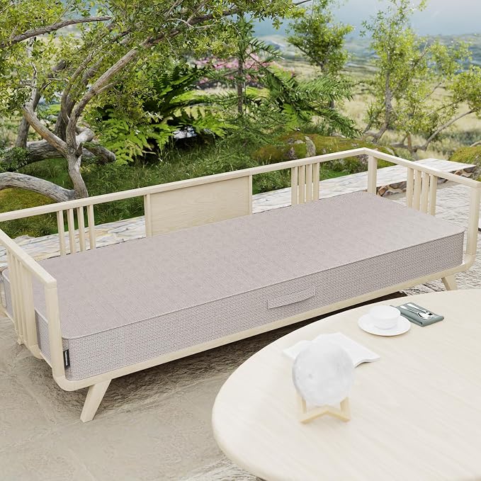 Outdoor Water-Resistant Olefin Chaise Lounge Cushions - Image 8