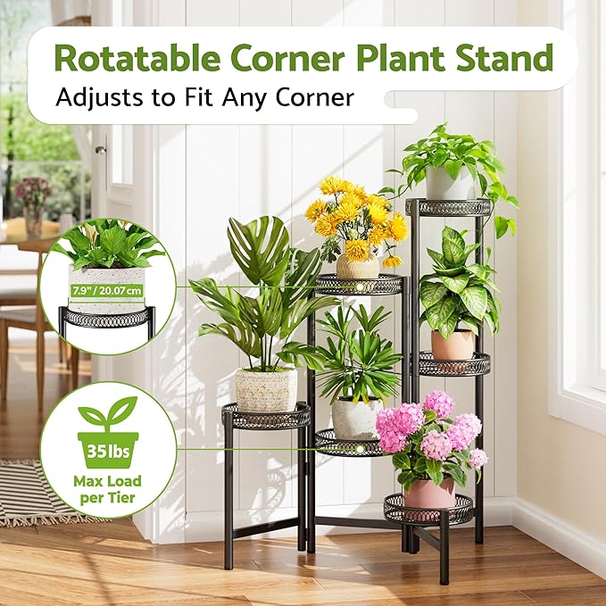 6 Tier Large Plant Stand Indoor - Image 2