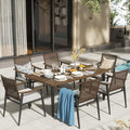 NATURAL EXPRESSIONS 7 Piece Patio Dining Set by NaturalExpressions
