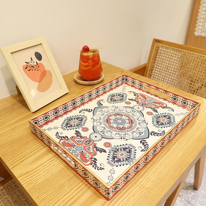 Rectangle Plastic Serving Tray - Image 5