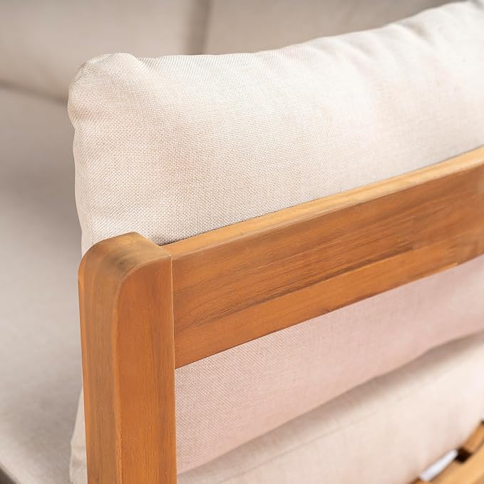 Christopher Knight Home Donovan Acacia Wood Outdoor Daybed - Image 20