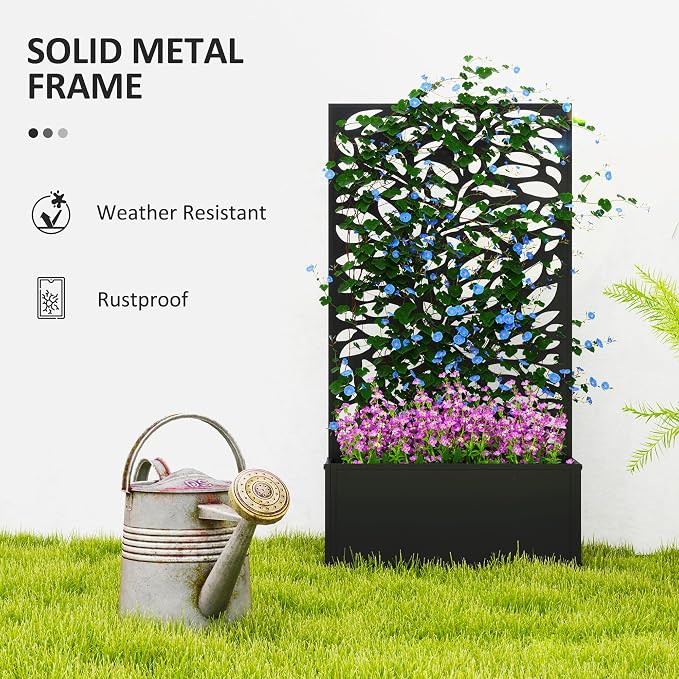 Outsunny Metal Raised Garden Bed - Image 5