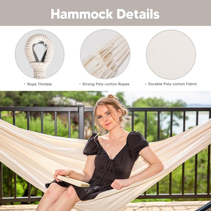 SUNCREAT Portable Outdoor Hammock - Image 3