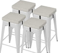 AddGrace Anti-Slip Bar Stool Cushions Square Bar Stool Seat Cushions by AddGrace
