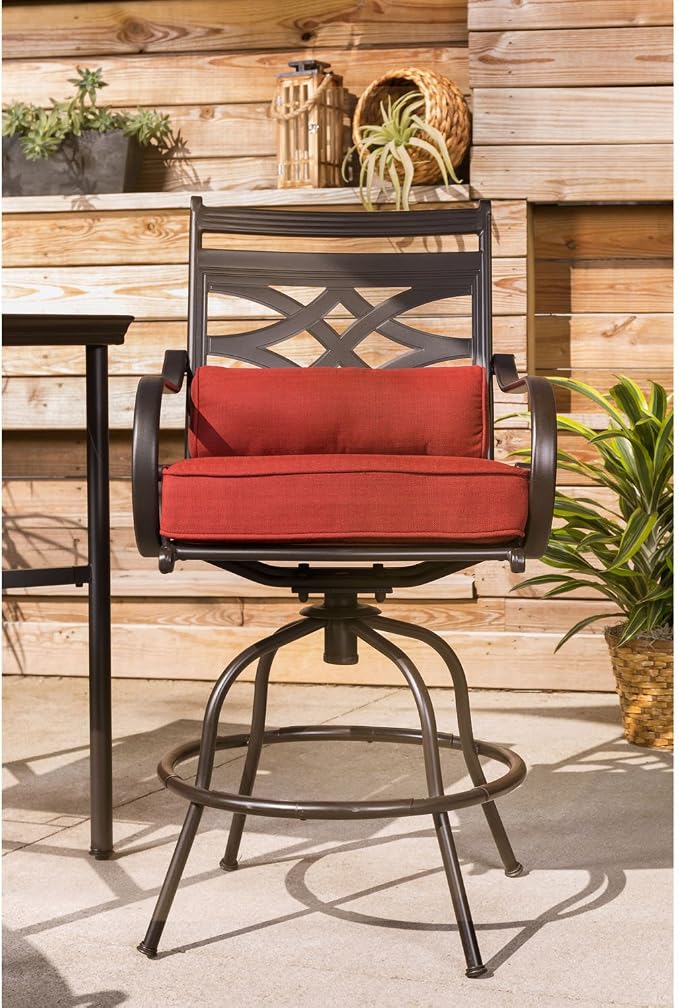 Hanover Montclair Outdoor Patio Conversation Set - Image 10