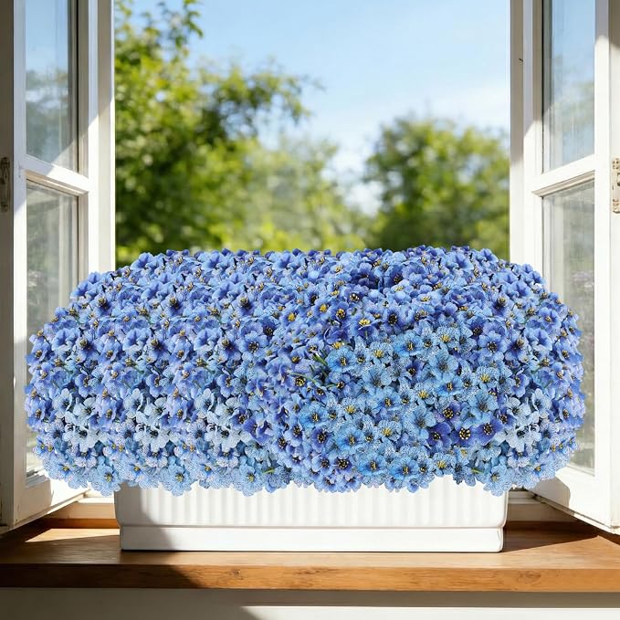 22 Pack Artificial Flowers Outdoor Fake Plants, Faux Flowers UV Resistant - Image 8