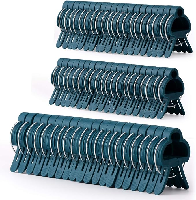 60PCS Plant Clips 2 Sizes Adjusting Reusable Garden Plant Supports Clips by PERSZEN
