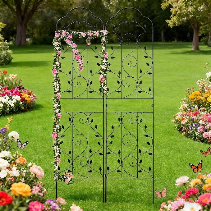 hogardeck Metal 84 * 19 Garden Trellis 2-Packs - Image 2