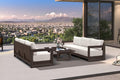 PURPLE LEAF Patio Furniture Set Open-End Outdoor Couch by Unknown