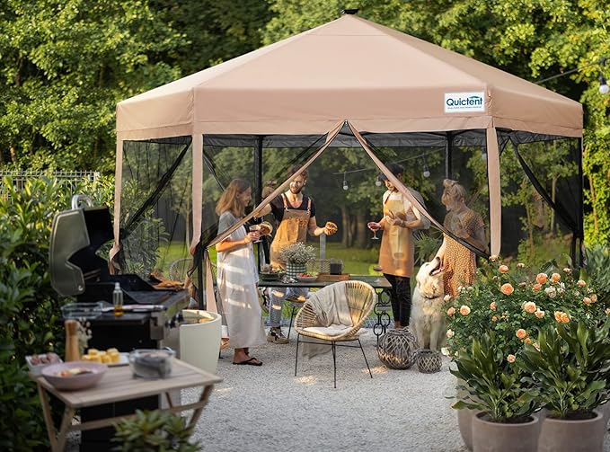 Quictent 13'x13' Pop up Screened Canopy Tent - Image 3