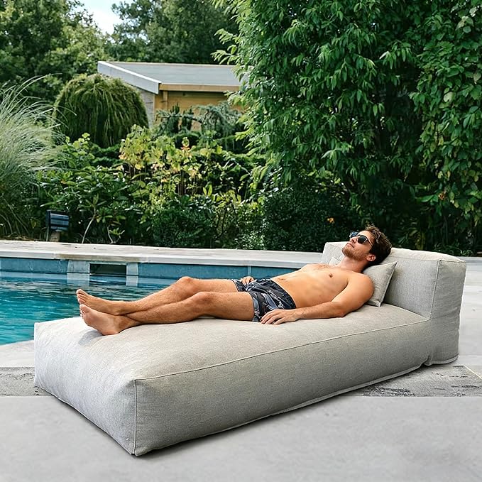 Outdoor Bean Bed Chair Sun Lounger, Outdoor Couch Sofa - Image 6