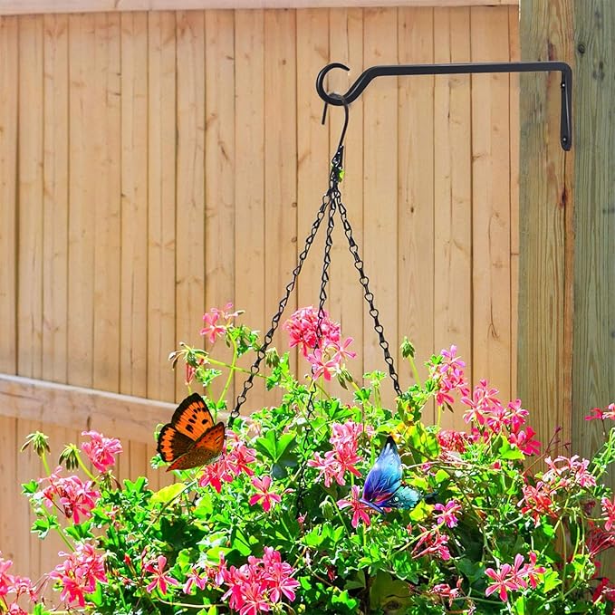 12inch 4 Pack Plant Hanger, Sturdy Hanging Plant Hangers Outdoor, Bird Feeder - Image 6