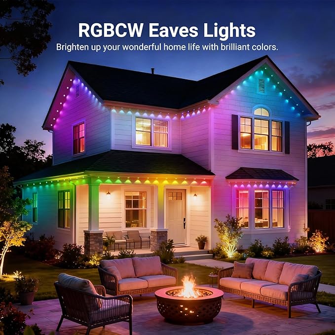 NEEWER 96ft Permanent Outdoor Lights - Image 2