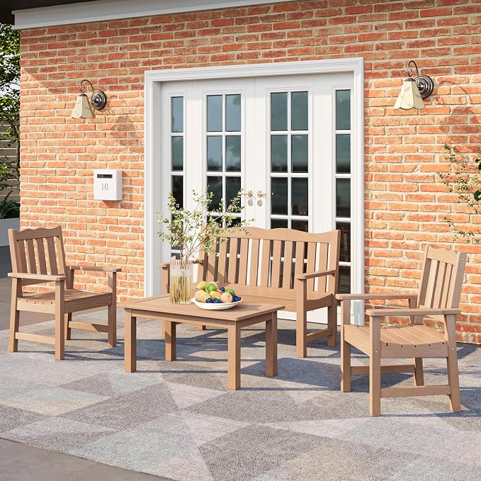Stoog All-Weather Outdoor Coffee Table, HIPS Patio Coffee Tables - Image 8