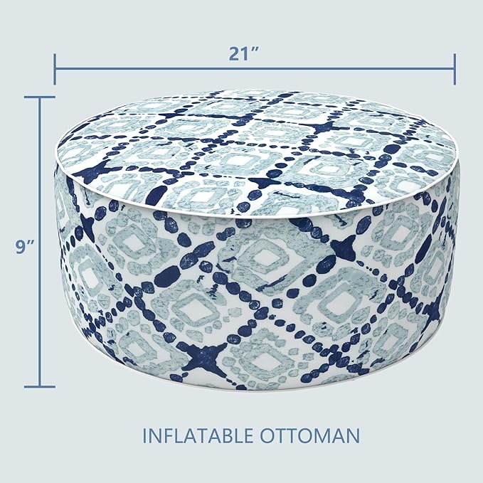 LVTXIII Inflatable Stool Ottoman Footrest - Image 3