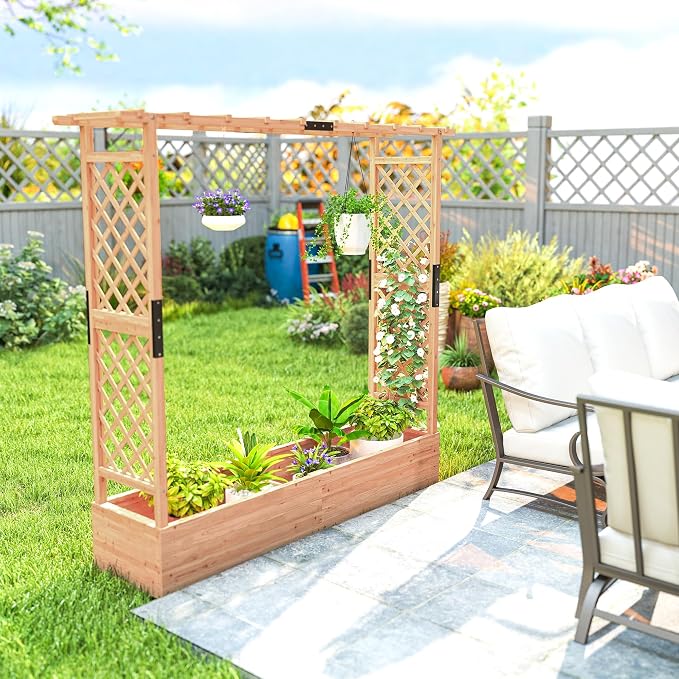 Outsunny Raised Garden Bed - Image 8