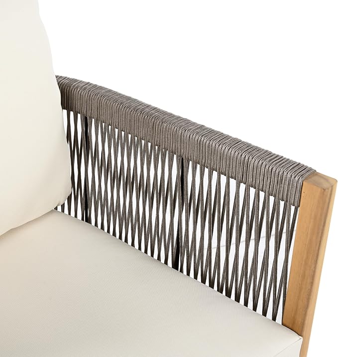 Christopher Knight Home Havets 77"W Outdoor 3 Seater Sofa, Acacia Wood Bench - Image 16