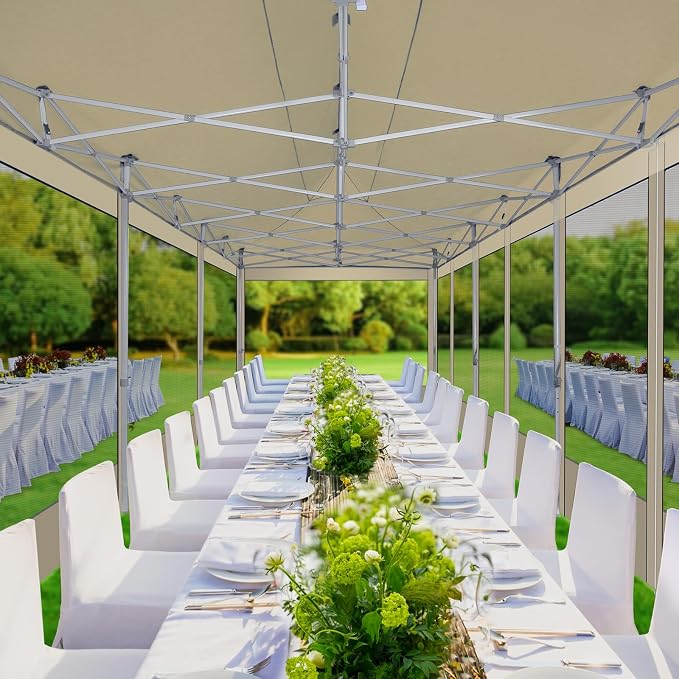 COBIZI 10x30 Canopy Tent, Heavy Duty Pop up Canopy - Image 2