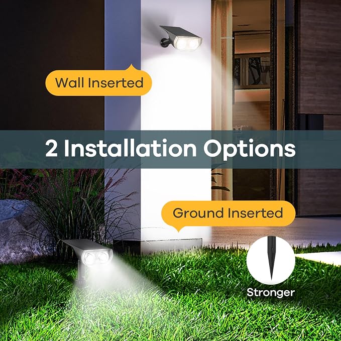 Linkind Solar Lights Outdoor Waterproof IP65, StarRay Dusk-to-Dawn Outdoor - Image 5