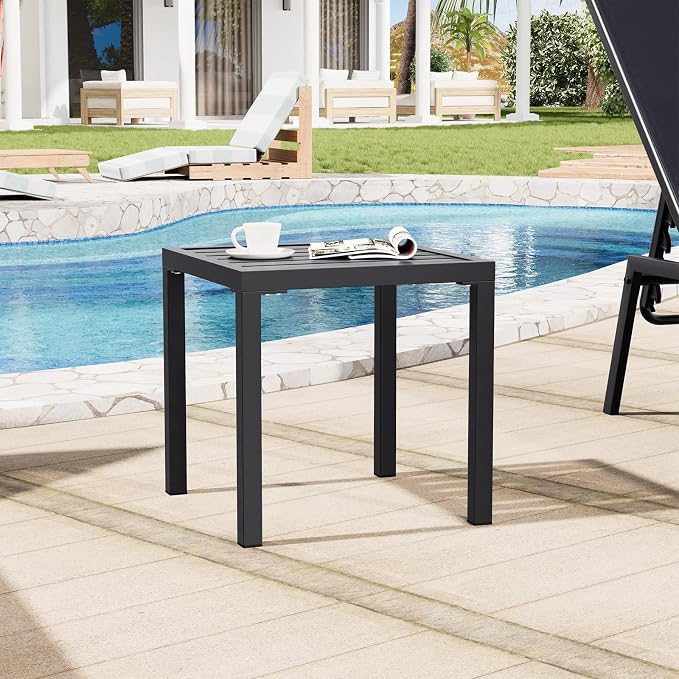 Crestlive Products Outdoor Side Table Set of 2 - Image 2