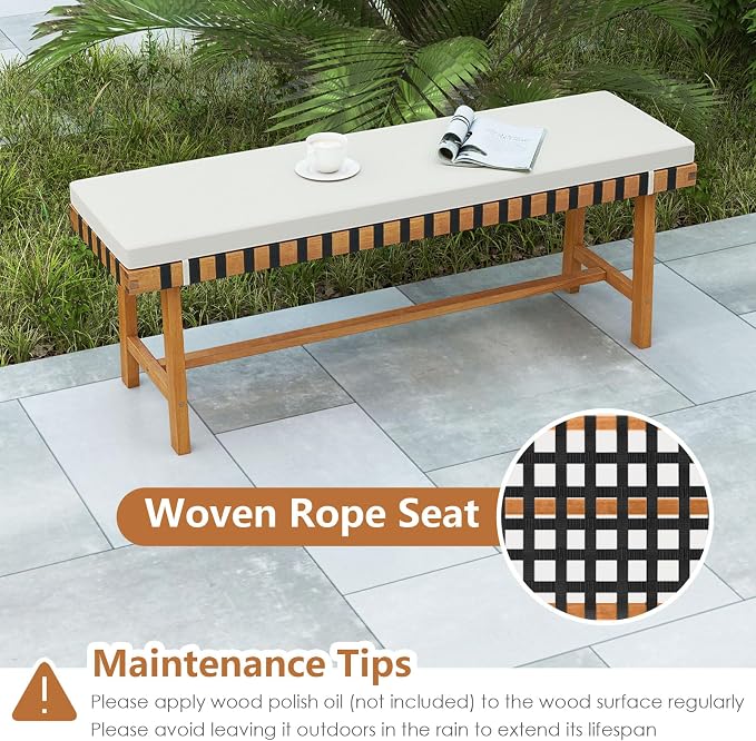 Tangkula 3 Piece Patio Dining Set - Image 8