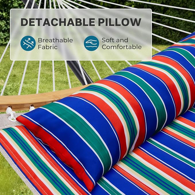 SUPERJARE Curved-Bar Hammock - Image 4