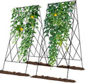 Cucumber Trellis 2 Pack, Foldable A-Frame Garden Trellis by UrGROWA