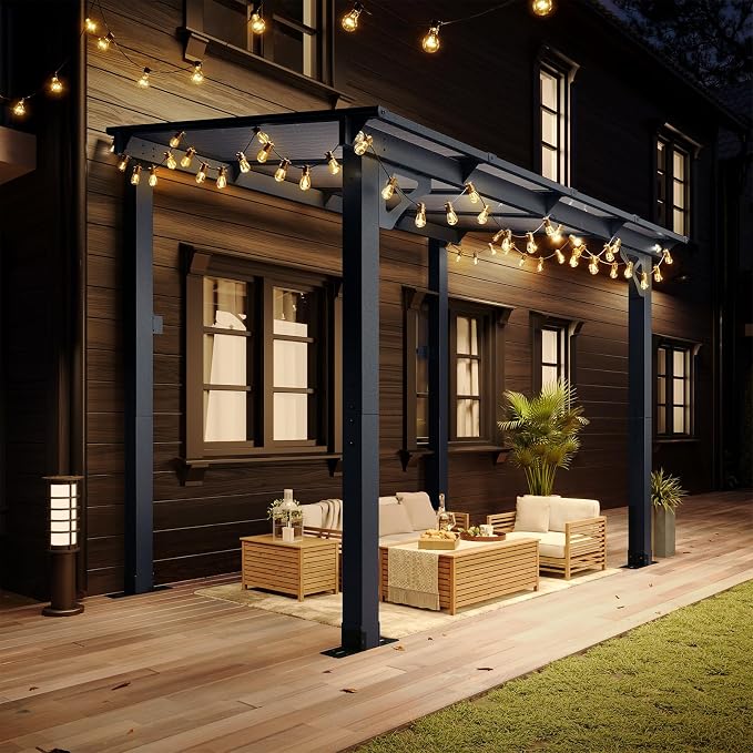 Aoxun 8' x 5' Gazebo for Patio, Gazebo Pergola by Aoxun