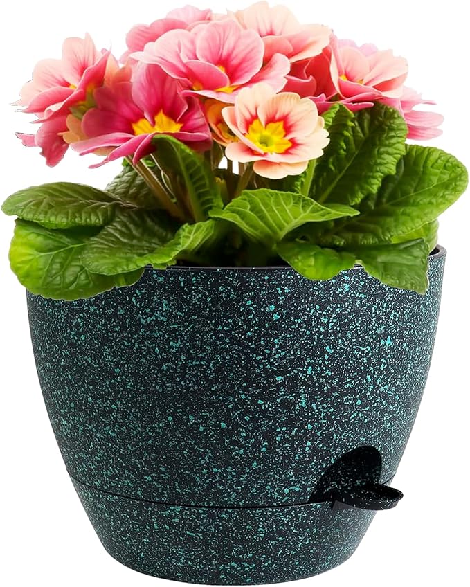 12 inch Large Self Watering Pots by Meowell